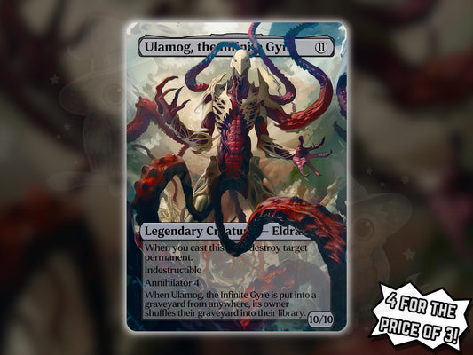 Ulamog, the Infinite Gyre - Proxy Card - Buy 3 get 1 free!