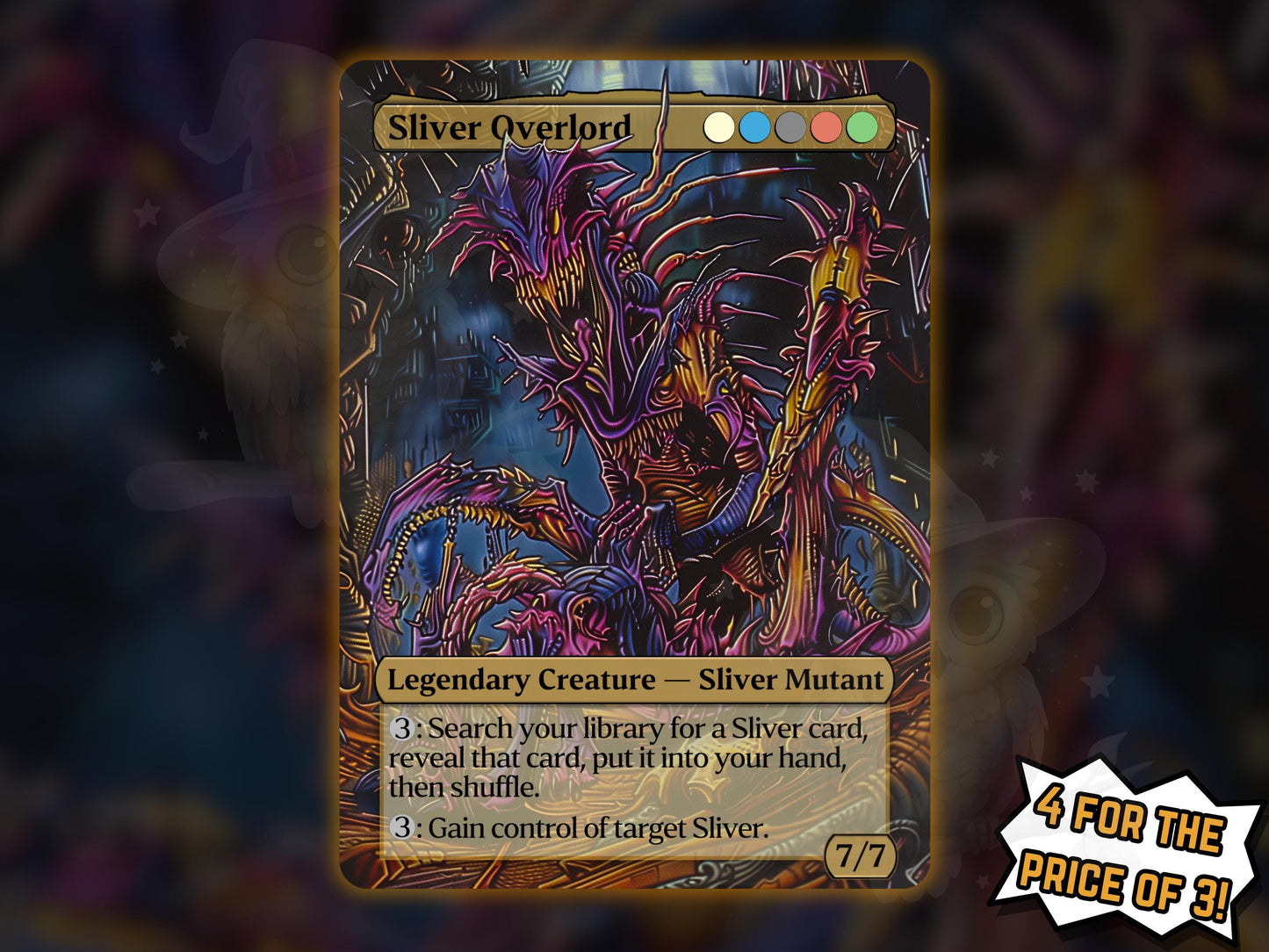 Sliver Overlord - Proxy Card - Buy 3 get 1 free!