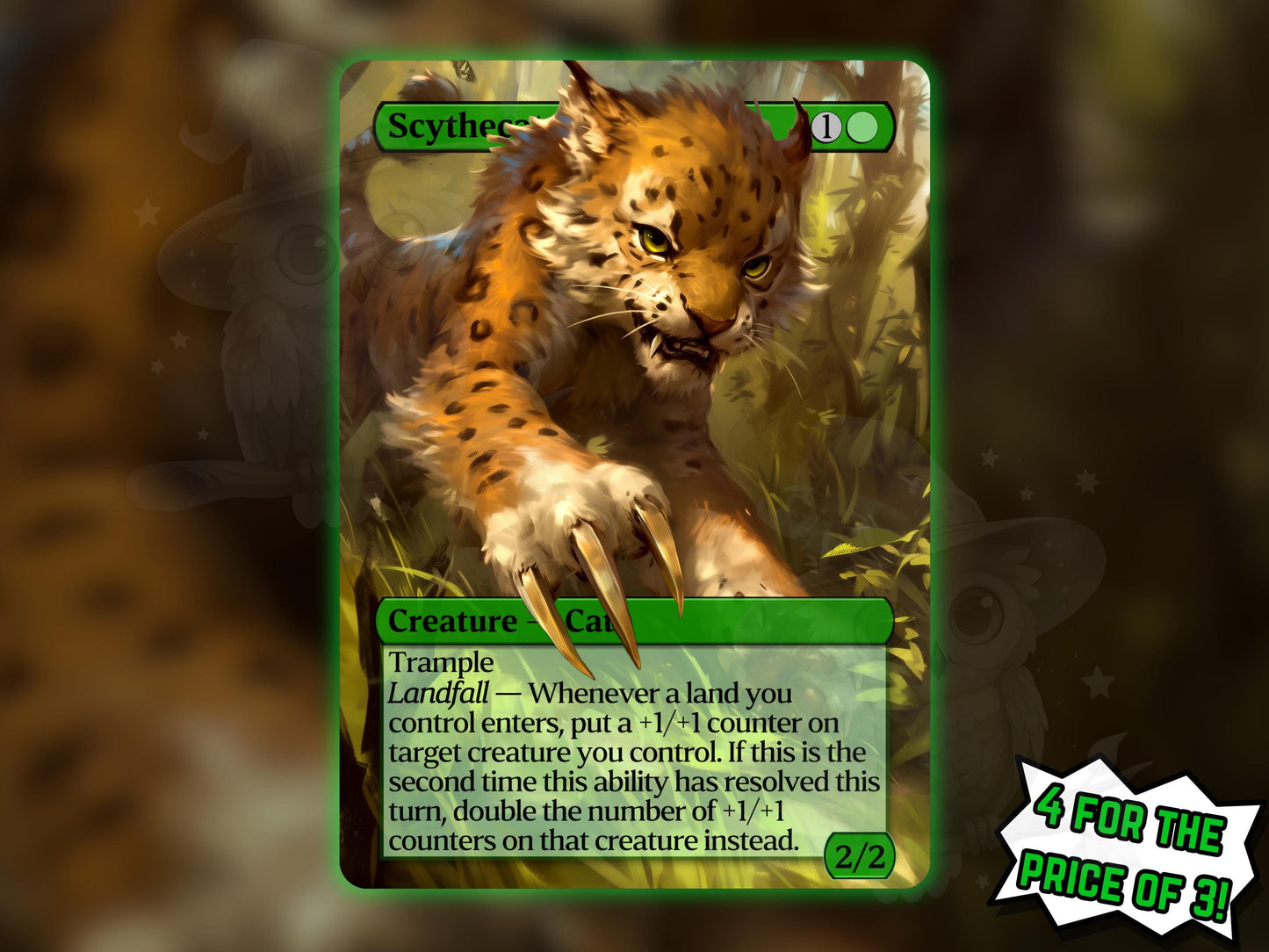 Scythecat Cub - Proxy Card - Buy 3 get 1 free!