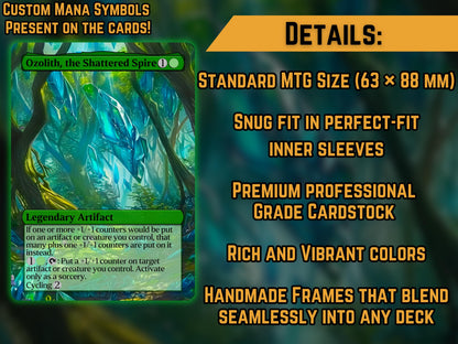 Ozolith, the Shattered Spire - Proxy Card - Buy 3 get 1 free!