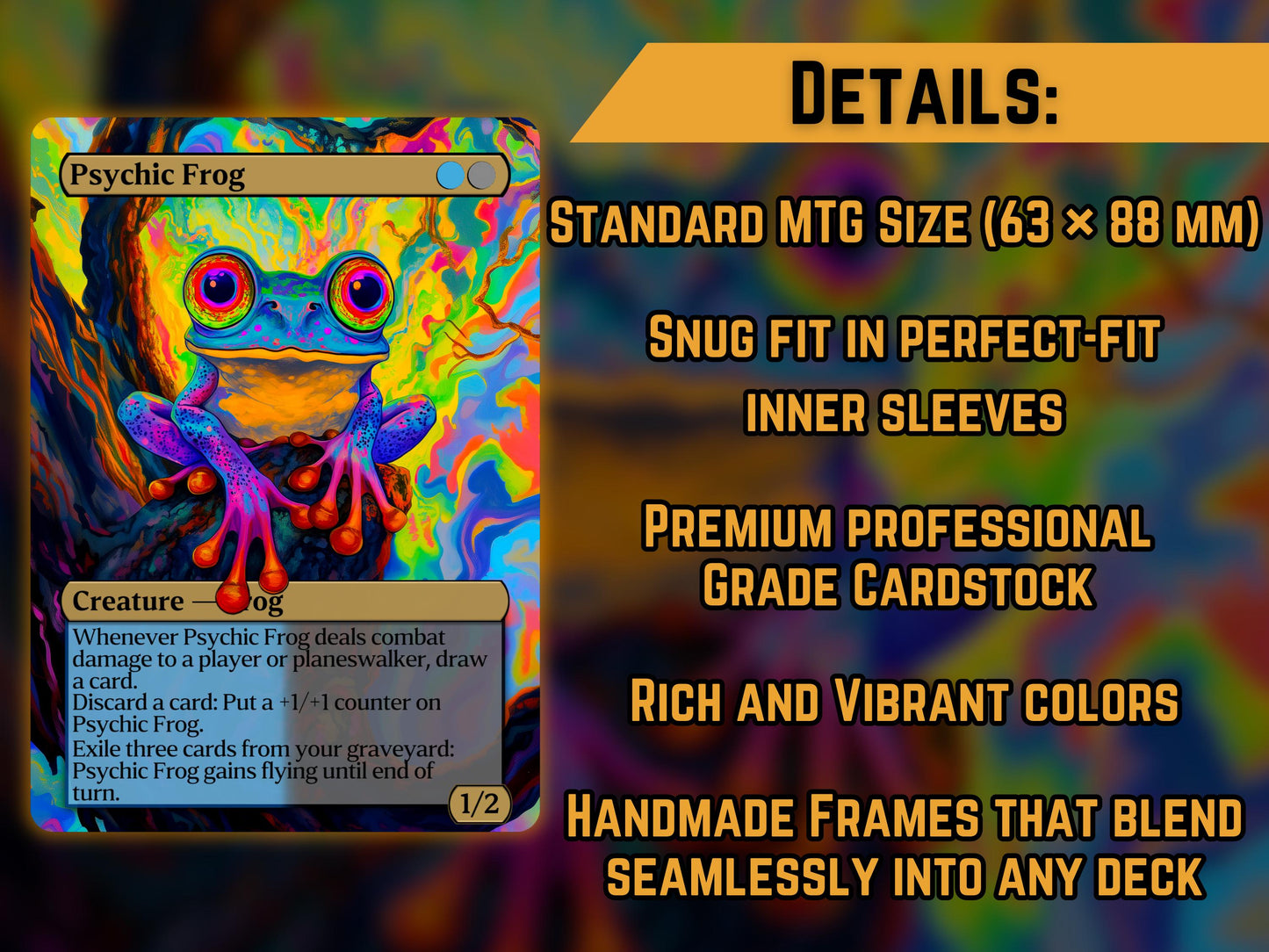 Psychic Frog - Proxy Card - Buy 3 get 1 free!