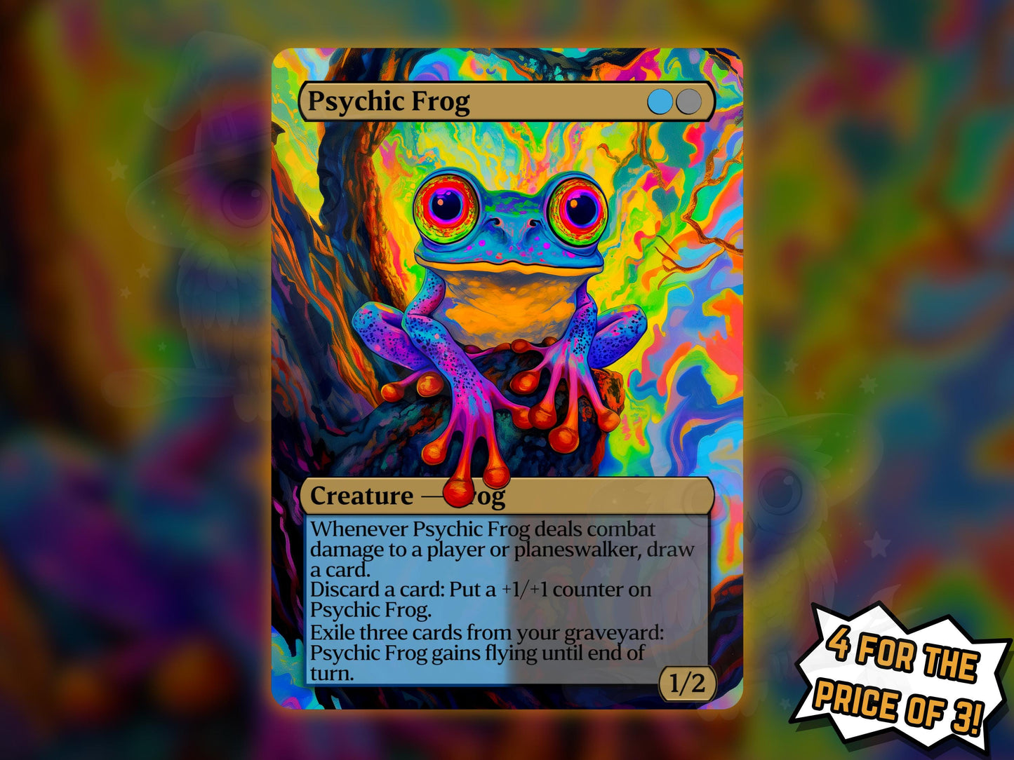 Psychic Frog - Proxy Card - Buy 3 get 1 free!