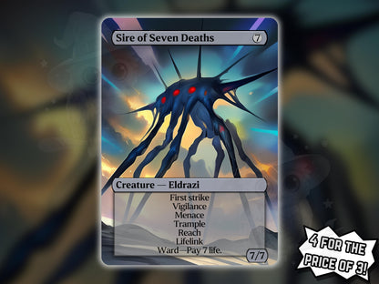 Sire of Seven Deaths - Proxy Card - Buy 3 get 1 free!