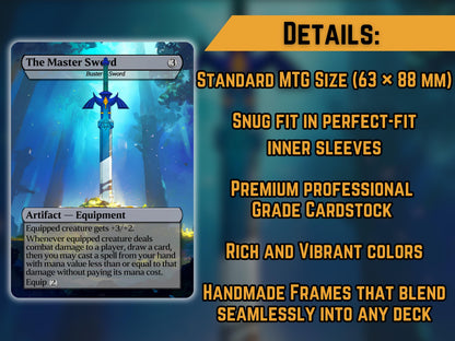 Buster Sword (Master Sword) - Proxy Card - Buy 3 get 1 free!