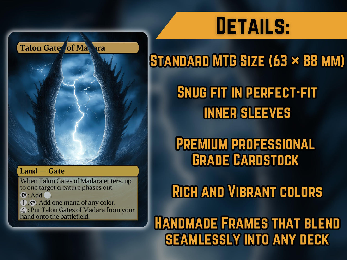 Talon Gates of Madara - Proxy Card - Buy 3 get 1 free!