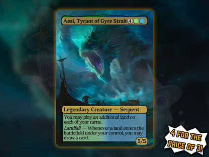 Aesi, Tyrant of the Gyre Strait - Proxy Card - Buy 3 get 1 free!