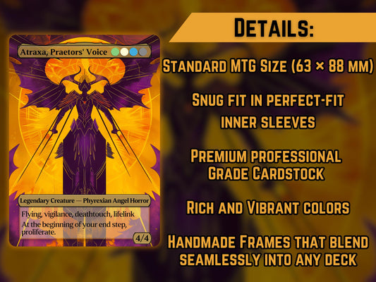 Atraxa Praetor's Voice - Proxy Card - Buy 3 get 1 free!