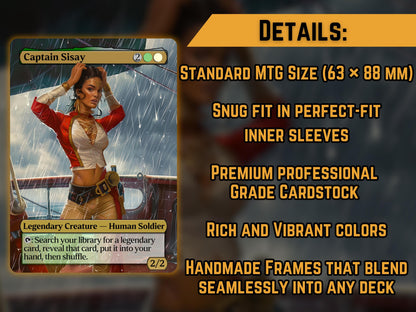 Captain Sisay - Proxy Card - Buy 3 get 1 free!