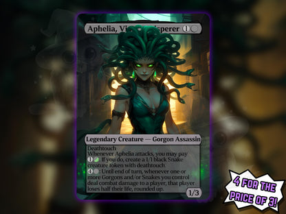 Aphelia, Viper Whisperer - Proxy Card - Buy 3 get 1 free!