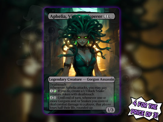 Aphelia, Viper Whisperer - Proxy Card - Buy 3 get 1 free!