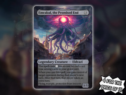 Emrakul, The Promised End - Proxy Card - Buy 3 get 1 free!