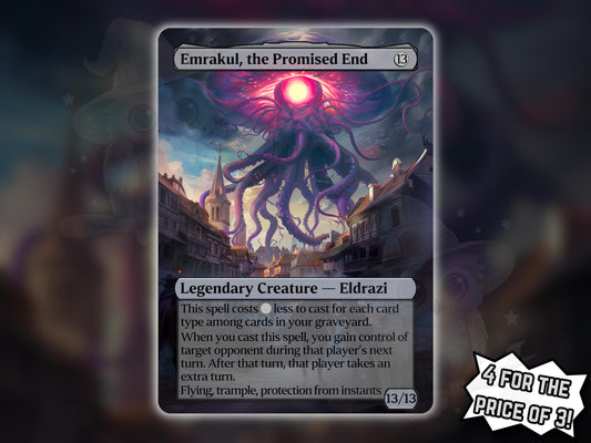 Emrakul, The Promised End - Proxy Card - Buy 3 get 1 free!