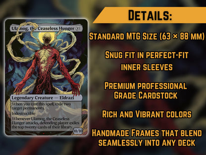 Ulamog, the Ceaseless Hunger - Proxy Card - Buy 3 get 1 free!