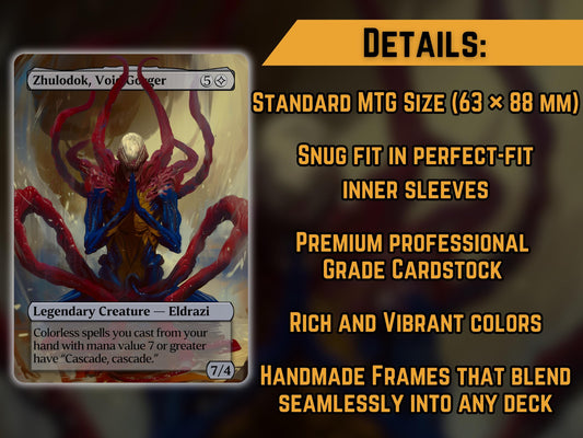 Zhulodok, Void Gorger - Proxy Card - Buy 3 get 1 free!