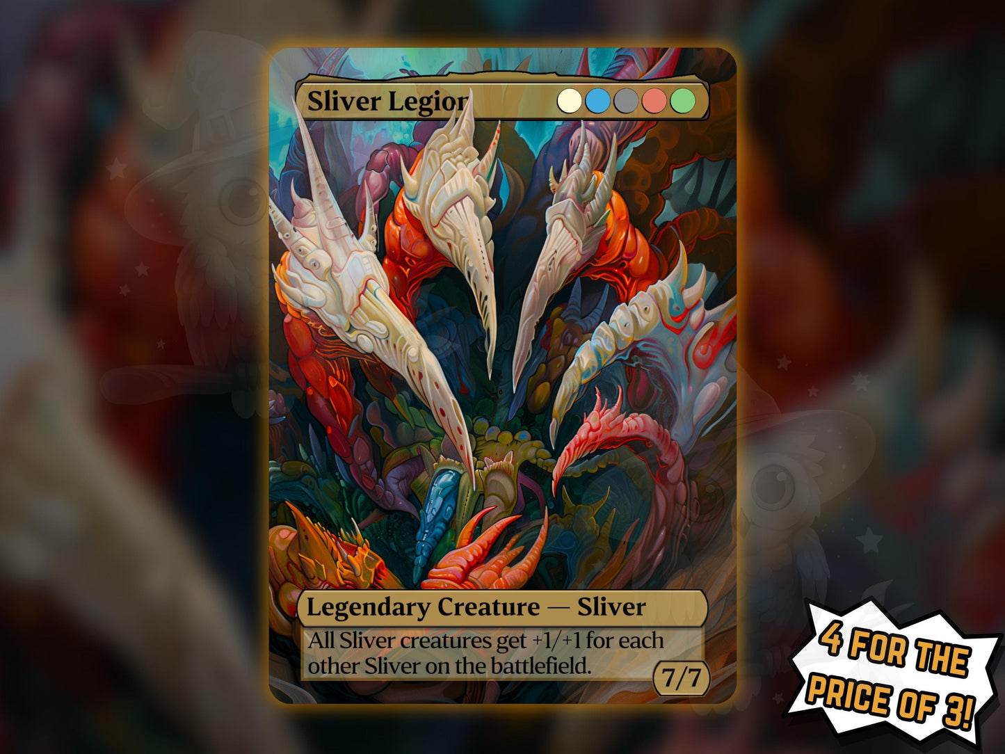 Sliver Legion - Proxy Card - Buy 3 get 1 free!