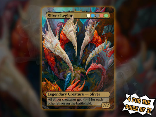 Sliver Legion - Proxy Card - Buy 3 get 1 free!