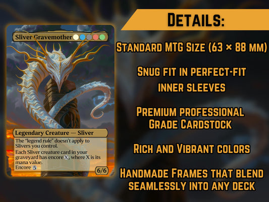 Sliver Gravemother - Proxy Card - Buy 3 get 1 free!