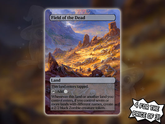 Field of the Dead - Proxy Card - Buy 3 get 1 free!