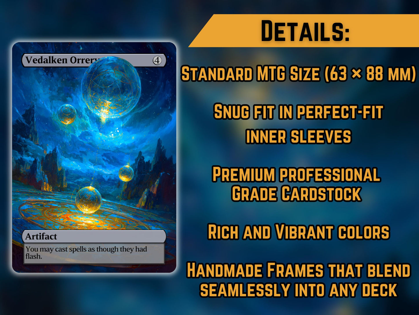 Vedalken Orrery - Proxy Card - Buy 3 get 1 free!