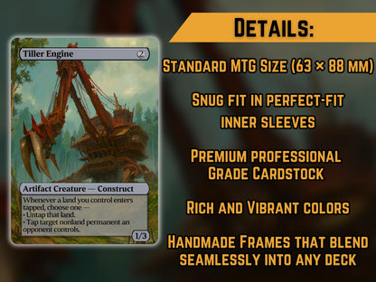 Tiller Engine - Proxy Card - Buy 3 get 1 free!