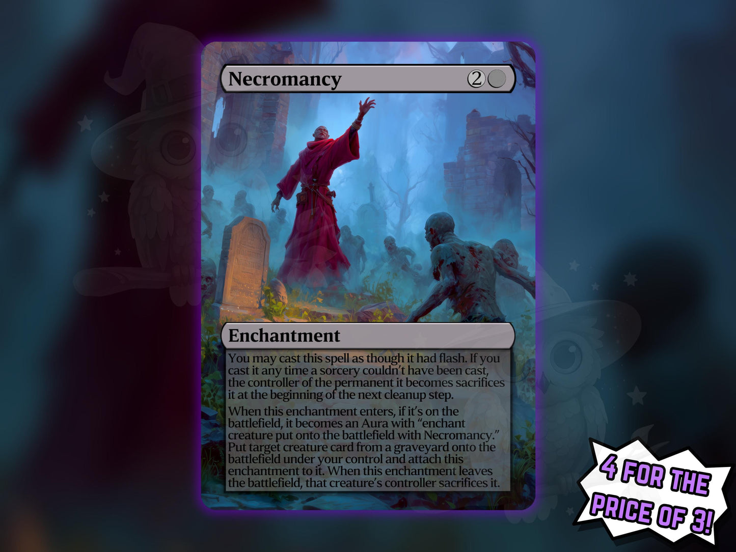 Necromancy - Proxy Card - Buy 3 get 1 free!