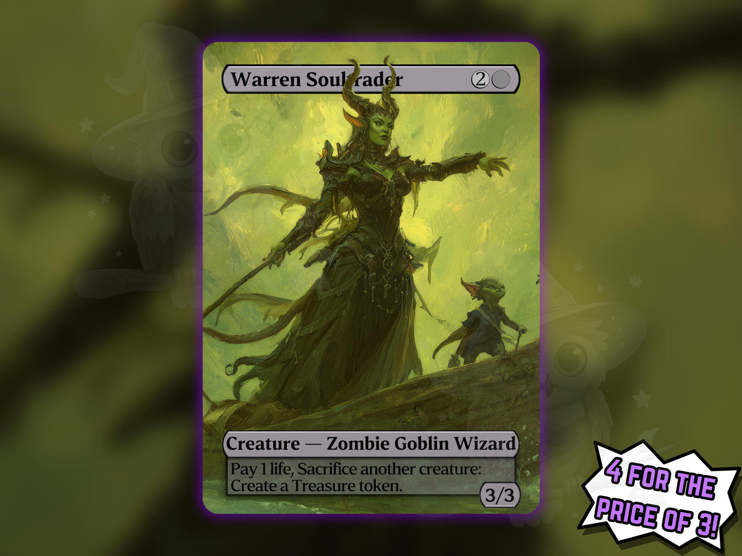 Warren Soultrader - Proxy Card - Buy 3 get 1 free!