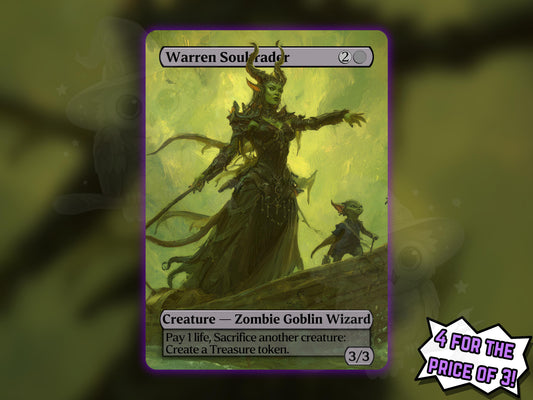 Warren Soultrader - Proxy Card - Buy 3 get 1 free!