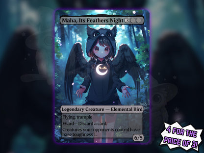 Maha, Its Feathers Night - Proxy Card - Buy 3 get 1 free!