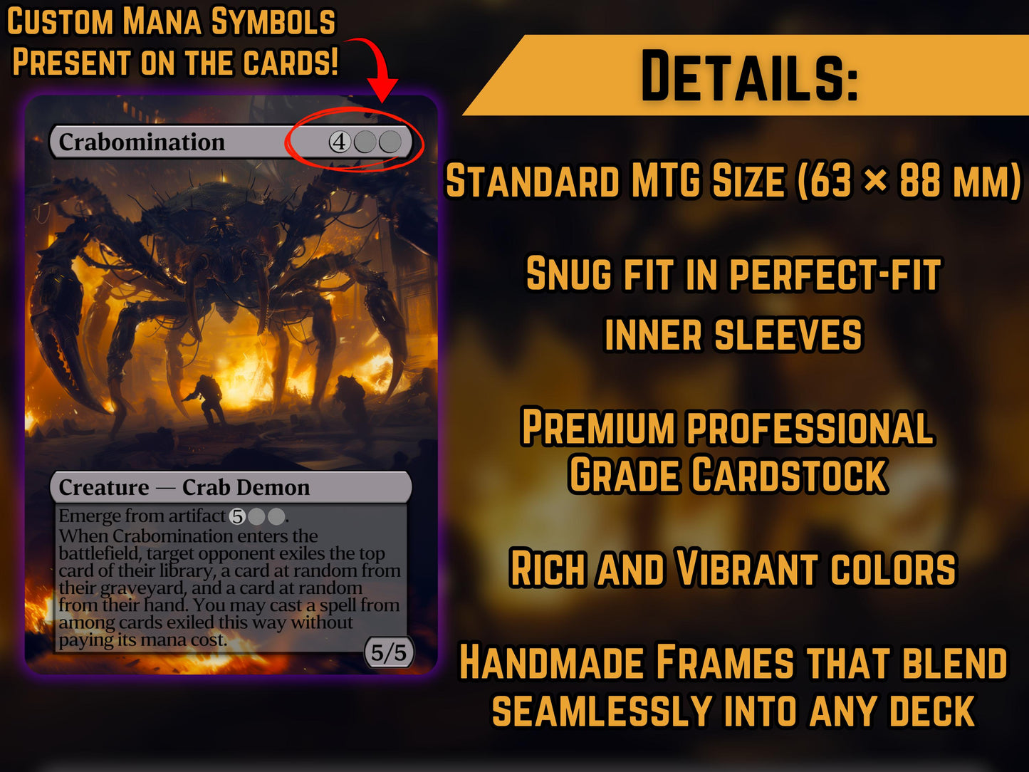 Crabomination - Proxy Card - Buy 3 get 1 free!