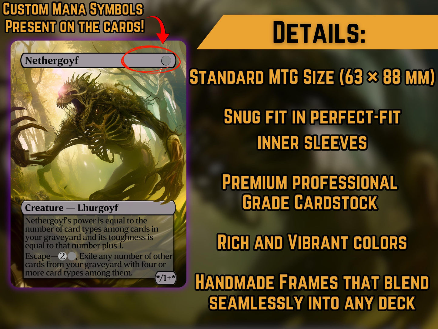 Nethergoyf - Proxy Card - Buy 3 get 1 free!