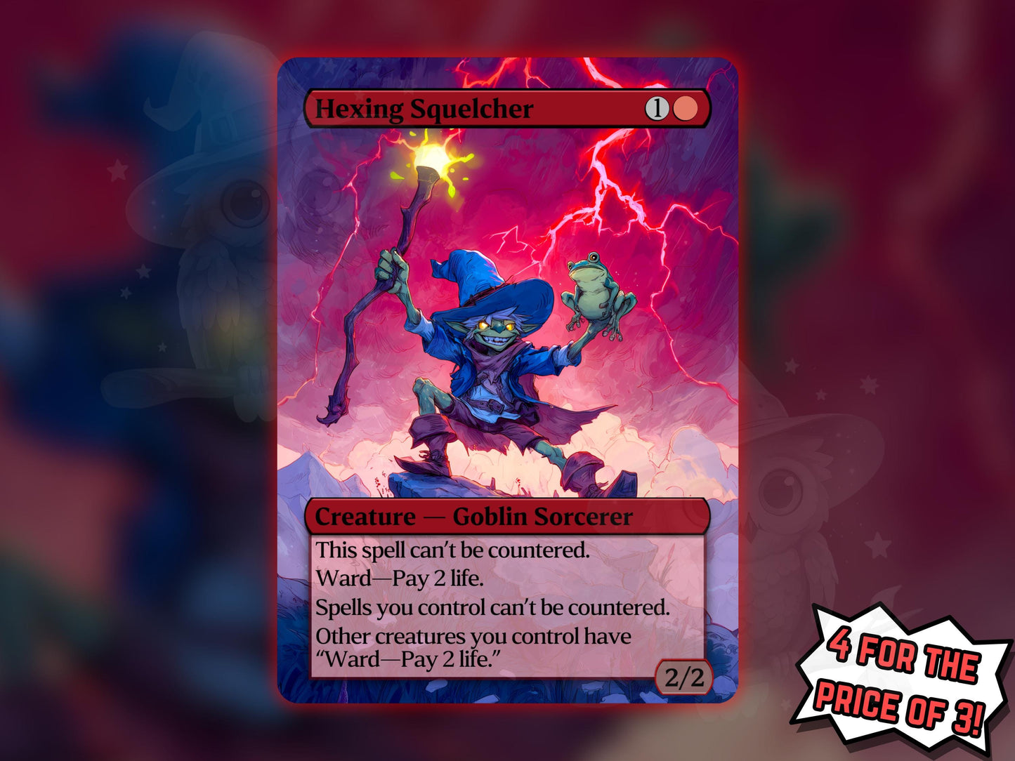 Hexing Squelcher - Proxy Card - Buy 3 get 1 free!