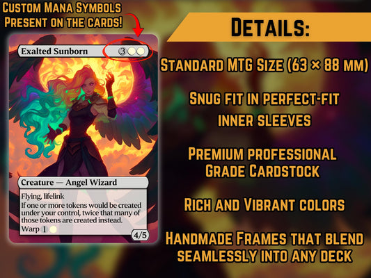 Exalted Sunborn - Proxy Card - Buy 3 get 1 free!