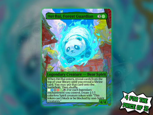 Hei Bai, Forest Guardian - Proxy Card - Buy 3 get 1 free!