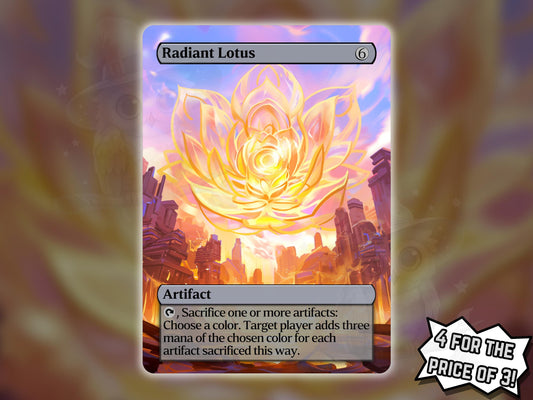 Radiant Lotus - Proxy Card - Buy 3 get 1 free!
