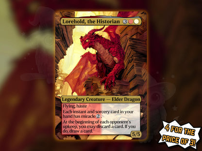 Lorehold, the Historian - Proxy Card - Buy 3 get 1 free!