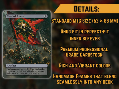 Coat of Arms - Proxy Card - Buy 3 get 1 free!