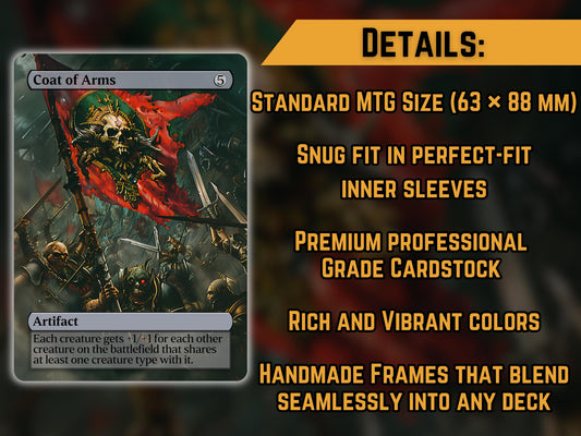 Coat of Arms - Proxy Card - Buy 3 get 1 free!