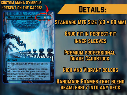Simulacrum Synthesizer - Proxy Card - Buy 3 get 1 free!