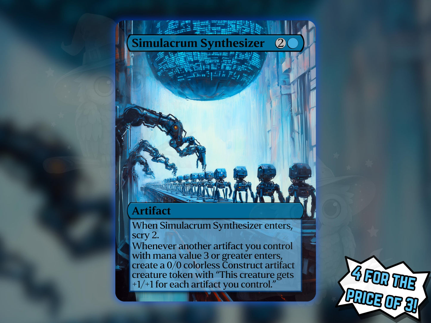Simulacrum Synthesizer - Proxy Card - Buy 3 get 1 free!