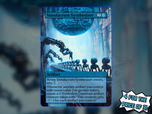 Simulacrum Synthesizer - Proxy Card - Buy 3 get 1 free!