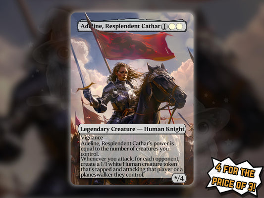 Adeline, Resplendent Cathar - Proxy Card - Buy 3 get 1 free!