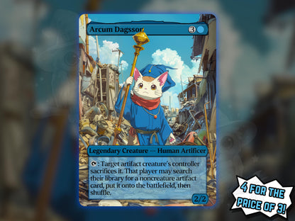 Arcum Dagson (Cat Version) - Proxy Card - Buy 3 get 1 free!
