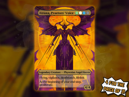 Atraxa Praetor's Voice - Proxy Card - Buy 3 get 1 free!