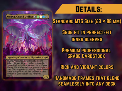Atraxa, Grand Unifier - Proxy Card - Buy 3 get 1 free!