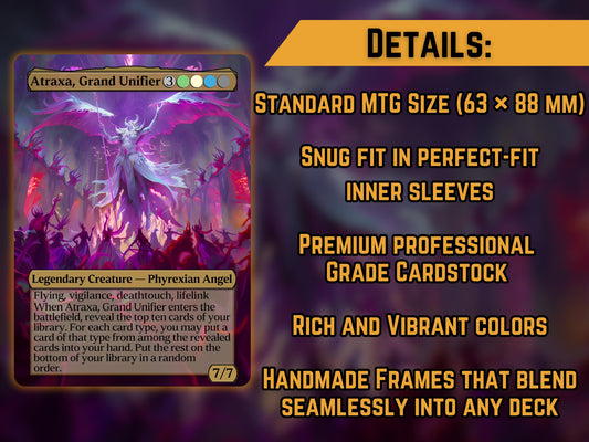 Atraxa, Grand Unifier - Proxy Card - Buy 3 get 1 free!