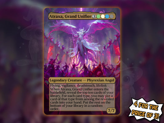 Atraxa, Grand Unifier - Proxy Card - Buy 3 get 1 free!