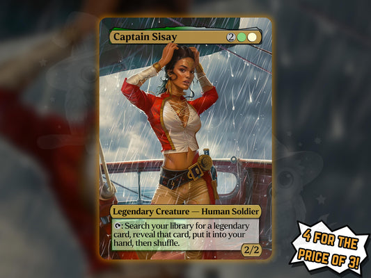Captain Sisay - Proxy Card - Buy 3 get 1 free!