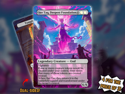 Ojer Taq, Deepest Foundation // Temple of Civilization - Proxy Card - Buy 3 get 1 free!