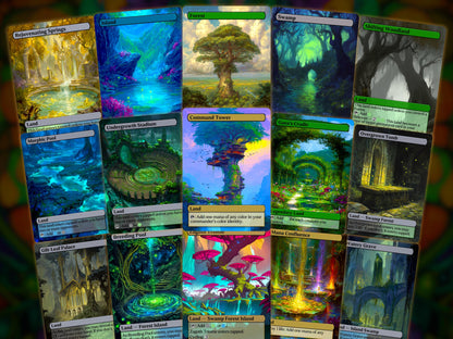 Maralen, Fae Ascendant- Faerie Elf Tribal - Proxy Deck - Perfect Magic Gift - Tokens Included