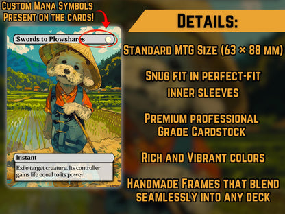 Swords to Plowshares (Dog Version) - Proxy Card - Buy 3 get 1 free!